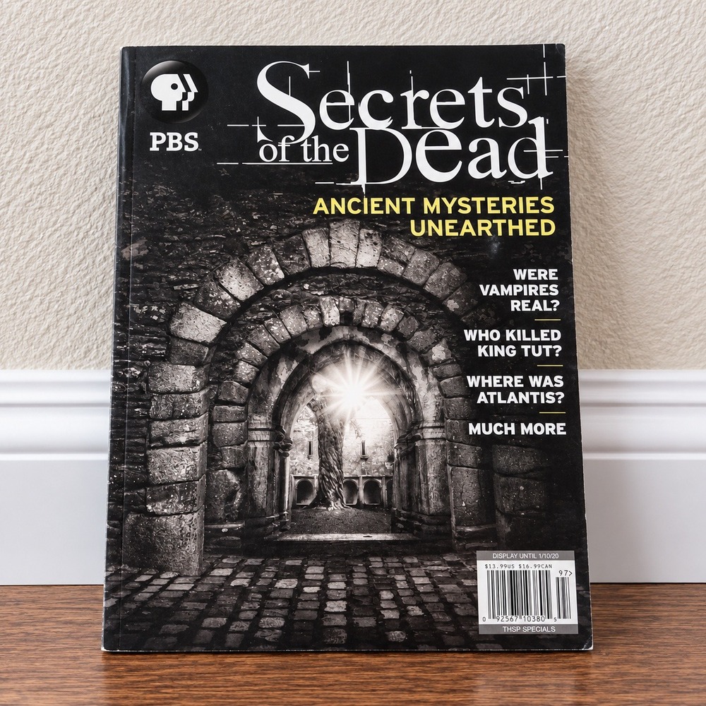 PBS Secrets Of The Dead Ancient Mysteries Unearthed Halloween Magazine 2019